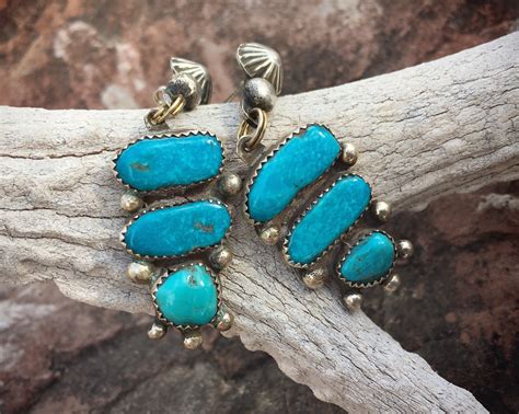 blue dangle earrings for sale.